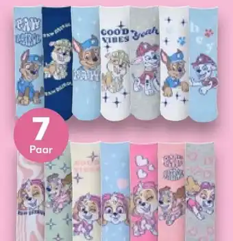 Kaufland Kinder Socken Paw Patrol 7er Pack Angebot