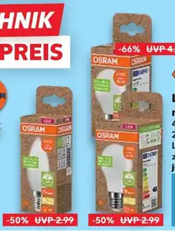 Kaufland Osram LED Leuchtmittel Angebot