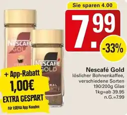 WEZ Nescafé Gold Angebot