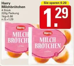 WEZ Harry Milchbrötchen Angebot