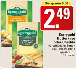 WEZ Kerrygold Butterkäse oder Cheddar Angebot