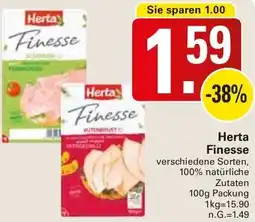 WEZ Herta Finesse Angebot