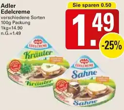 WEZ Adler Edelcreme Angebot