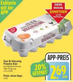 WEZ Gut & Günstig Frische Eier Angebot