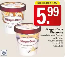 WEZ Häagen-Dazs Eiscreme Angebot