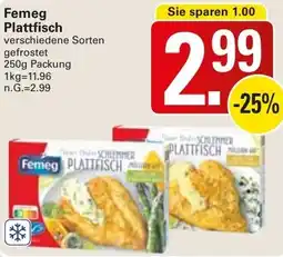 WEZ Femeg Plattfisch Angebot