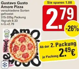 WEZ Gustavo Gusto Amore Pizza Angebot