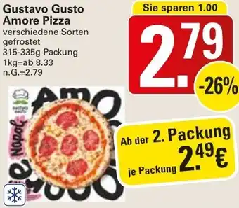WEZ Gustavo Gusto Amore Pizza Angebot