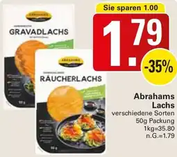 WEZ Abrahams Lachs Angebot