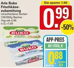 WEZ Arla Buko Frischkäsezubereitung Angebot