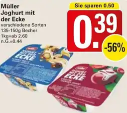 WEZ Müller Joghurt mit der Ecke Angebot