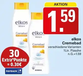 WEZ elkos Cremebad Angebot