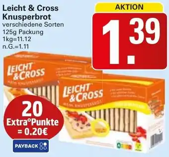 WEZ Leicht & Cross Knusperbrot Angebot