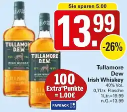 WEZ Tullamore Dew Irish Whiskey Angebot