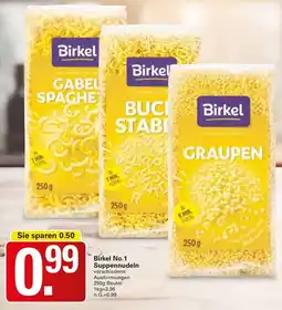 WEZ Birkel No.1 Suppennudeln Angebot