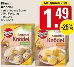 WEZ Pfanni Knödel Angebot