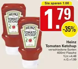 WEZ Heinz Tomaten Ketchup Angebot