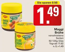 WEZ Maggi Brühe Angebot