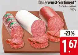 E-Center Dauerwurst-Sortiment Angebot