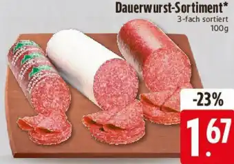E-Center Dauerwurst-Sortiment Angebot