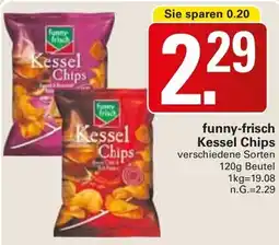 WEZ funny-frisch Kessel Chips Angebot