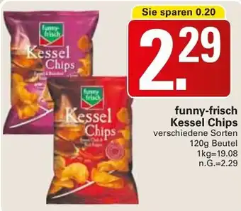 WEZ funny-frisch Kessel Chips Angebot