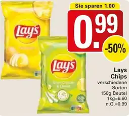 WEZ Lays Chips Angebot