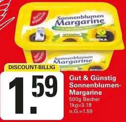 WEZ Gut & Günstig Sonnenblumen Margarine Angebot