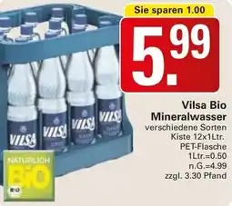 WEZ Vilsa Bio Mineralwasser Angebot