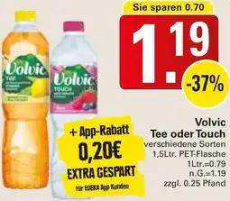 WEZ Volvic Tee oder Touch Angebot