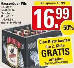WEZ Hasseröder Pils Angebot