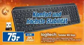 expert Techno Land Logitech Tastatur MX Keys Angebot