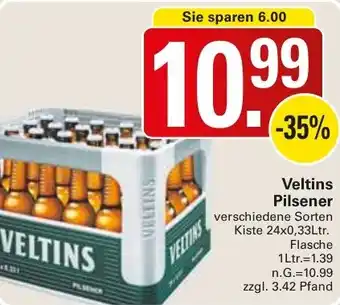 WEZ Veltins Pilsener Angebot