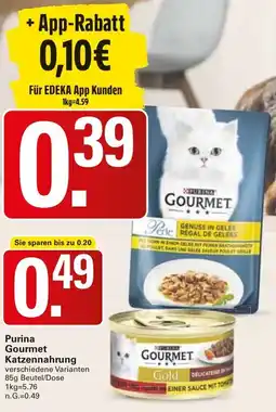 WEZ Purina Gourmet Katzennahrung Angebot