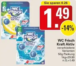 WEZ WC Frisch Kraft Aktiv Angebot