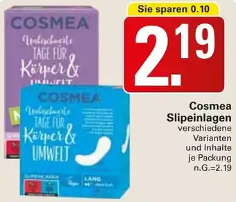 WEZ Cosmea Slipeinlagen Angebot
