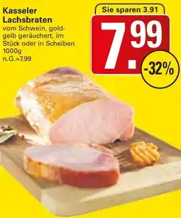 WEZ Kasseler Lachsbraten Angebot
