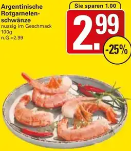 WEZ Argentinische Rotgarnelenschwänze Angebot