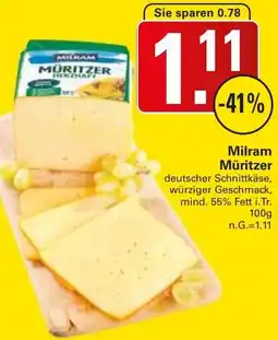 WEZ Milram Müritzer Angebot