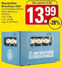 WEZ Bayreuther Brauhaus Hell Angebot