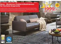 Möbelzentrum Pforzheim Johann jakob leder-sofa 2,5-sitzig Angebot