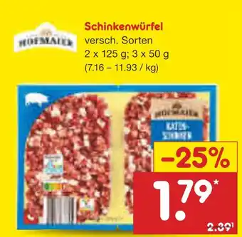 Netto Marken-Discount Rügenwalder schinkenwürfel Angebot