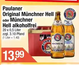 Getränke City Paulaner original münchner hell Angebot