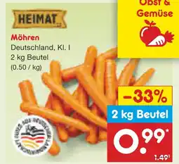 Netto Marken-Discount Heimat möhren Angebot