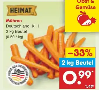 Netto Marken-Discount Heimat möhren Angebot
