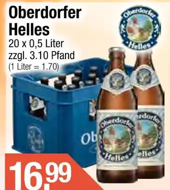 Getränke City Oberdorfer helles Angebot