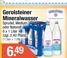 Getränke City Gerolsteiner mineralwasser Angebot