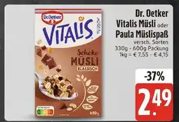 Edeka Dr. oetker vitalis müsli Angebot