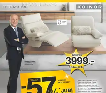 Möbelzentrum Pforzheim Koinor 2-sitzer-sofa Angebot