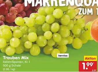 Netto Marken-Discount Trauben mix Angebot